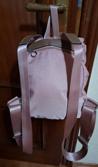 Mochila Parfois rosa claro