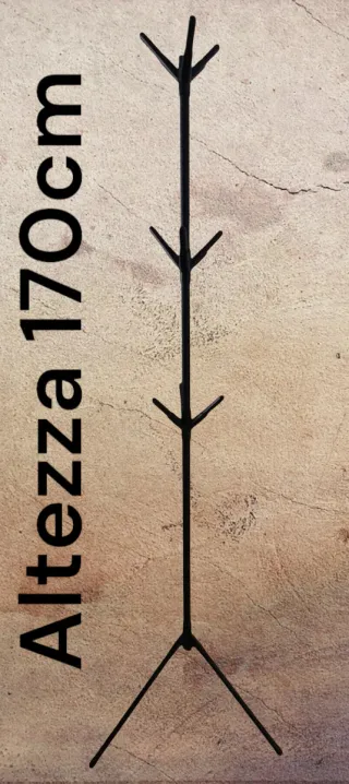 Attaccapanni appendino appendiabiti a terra rami