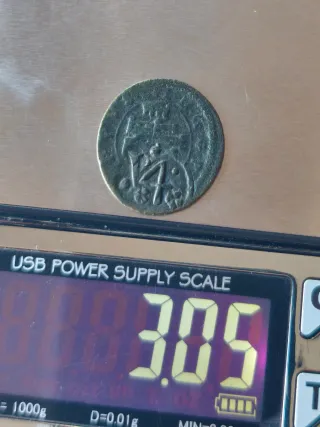 Raro !! Felipe III 2 Maravedís Resellado a 4 SEGOV