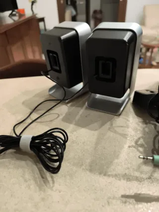 Sistema Audio Logitech Stereo Nero/Argento