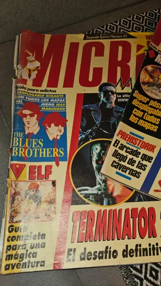 10 Revistas Micro Mania 1990