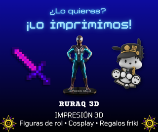 Figuras impresas en 3D