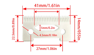 Cuchilla cerámica JRL/Wahl/Babyliss