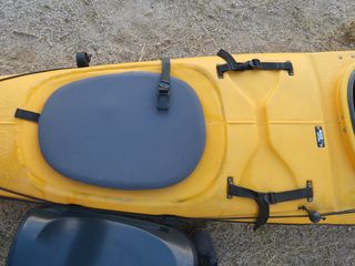 Kayak Prijon de travesía amarillo