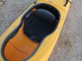 Kayak Prijon de travesía amarillo