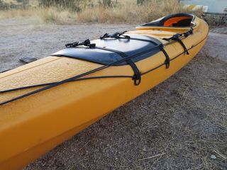 Kayak Prijon de travesía amarillo
