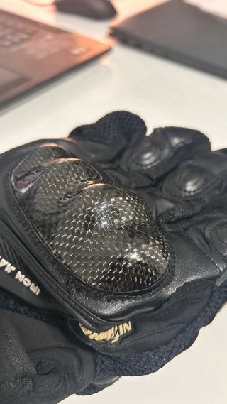 Guantes Moto Verano IRON JIA'S Carbono