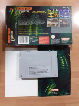 Donkey kong country pal esp super nintendo