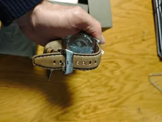 Reloj Timberland Pulsera Marrón y Beige