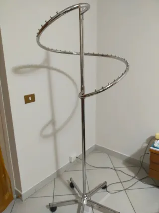 Appendiabiti Acciaio Cromato Stand