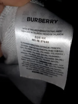 Felpa Burberry Grigia con Zip