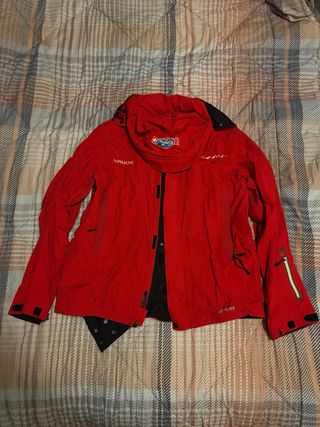 Giacca a vento Vaude Event rossa