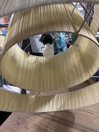 Lámpara de techo diseño pantallas circulares