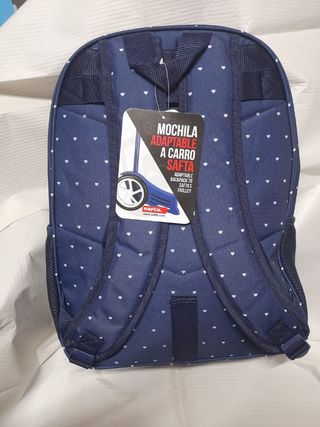 Mochila Safta Paris Corazones Torre Eiffel