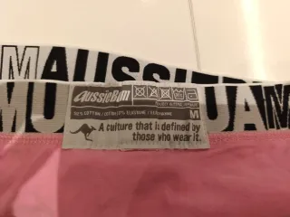 2 slips AussieBum azul y rosa