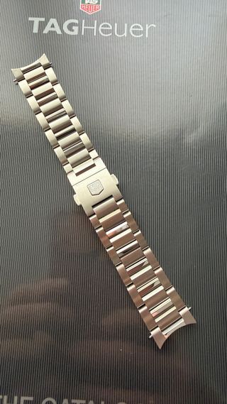 Correa Metálica TAG Heuer Plata