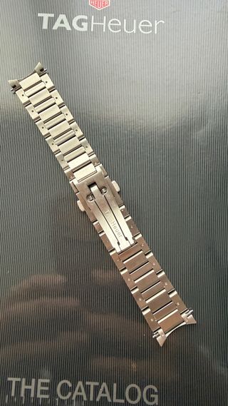 Correa Metálica TAG Heuer Plata