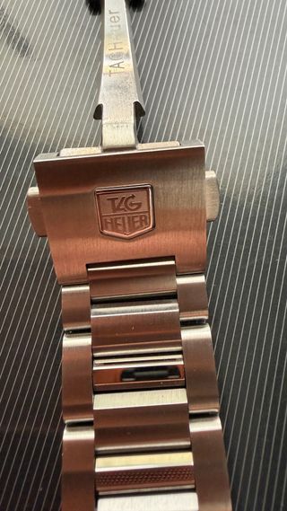 Correa Metálica TAG Heuer Plata