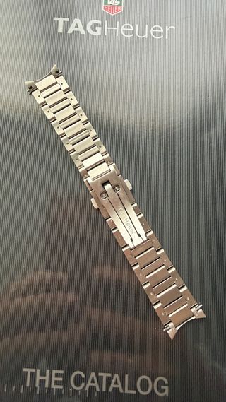 Correa Metálica TAG Heuer Plata