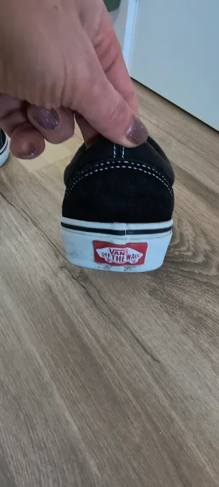 Zapatillas Vans Old Skool Negras Blancas