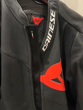 Traje de cuero Dainese moto