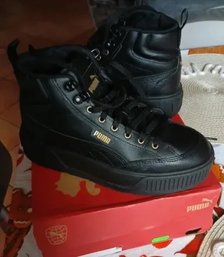 Sneakers platform Puma nere