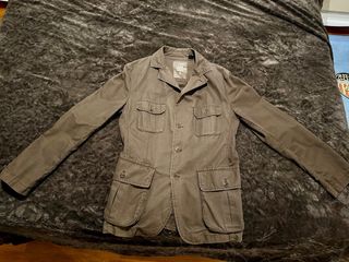 Chaqueta Zara estilo Americana Marrón