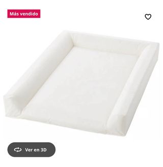 Cambiador VÄDRA IKEA Blanco + Funda