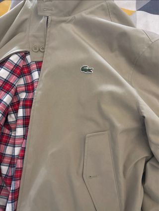 Chaqueta Harrington Lacoste Talla L Beige
