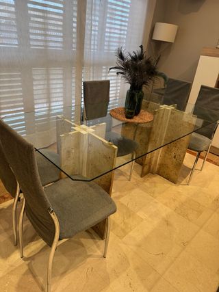 Mesa Comedor Cristal 180x90