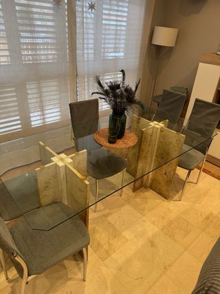 Mesa Comedor Cristal 180x90