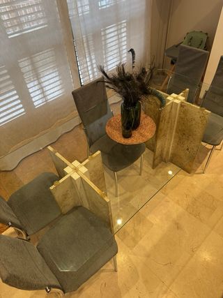 Mesa Comedor Cristal 180x90