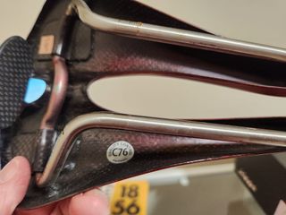 Sillín Selle SMP Carbon Rojo