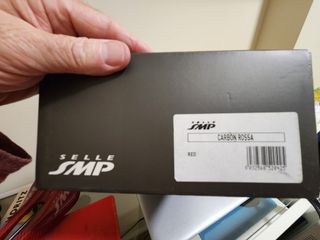 Sillín Selle SMP Carbon Rojo