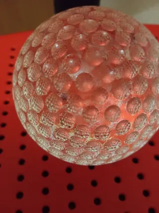 Bola decorativa de cristal esférica