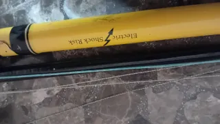 Caña de Pesca Never Crack WTF con hilo trenzado