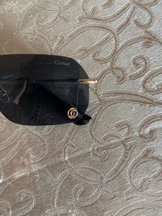 Gafas Cartier Negras Sin Estrenar