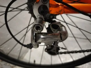 Bici carretera Orbea Euskaltel Naranja