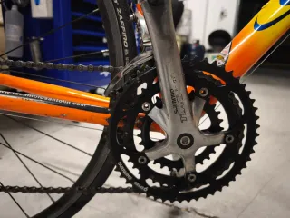 Bici carretera Orbea Euskaltel Naranja