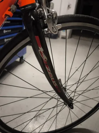 Bici carretera Orbea Euskaltel Naranja