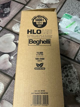 Lampadina LED Beghelli HLO 5800lm 42W E27