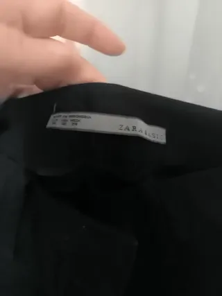 Pantalón negro Zara Talla 34