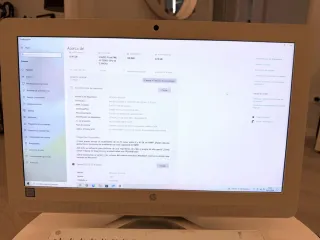 HP All in One Blanco