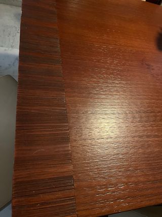 Mesa de roble con 6 sillas