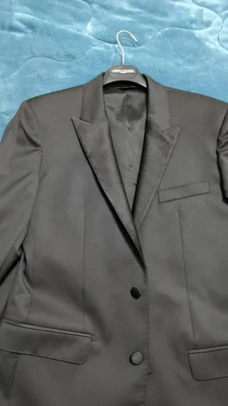 Alessandro Dell'Acqua Giacca Smoking Nera Tg 46