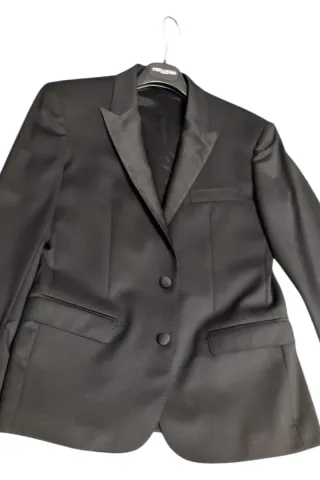 Alessandro Dell'Acqua Giacca Smoking Nera Tg 46