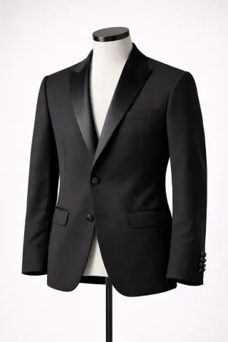 Alessandro Dell'Acqua Giacca Smoking Nera Tg 46