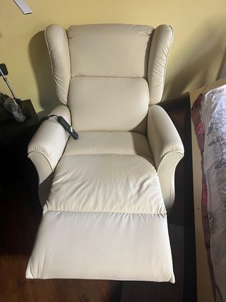 Sillón Relax Eléctrico Beige
