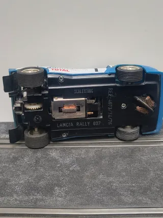Scalextric Lancia Rally 037 Azul
