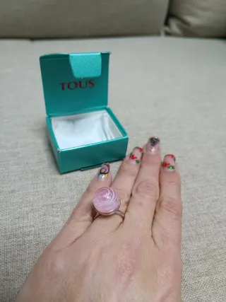 Anillo Tous colección "Murano caramelo"